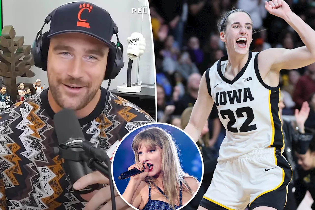 Travis Kelce gushes over meeting 'cool' Caitlin Clark at Taylor Swift's Indianapolis Eras Tour show