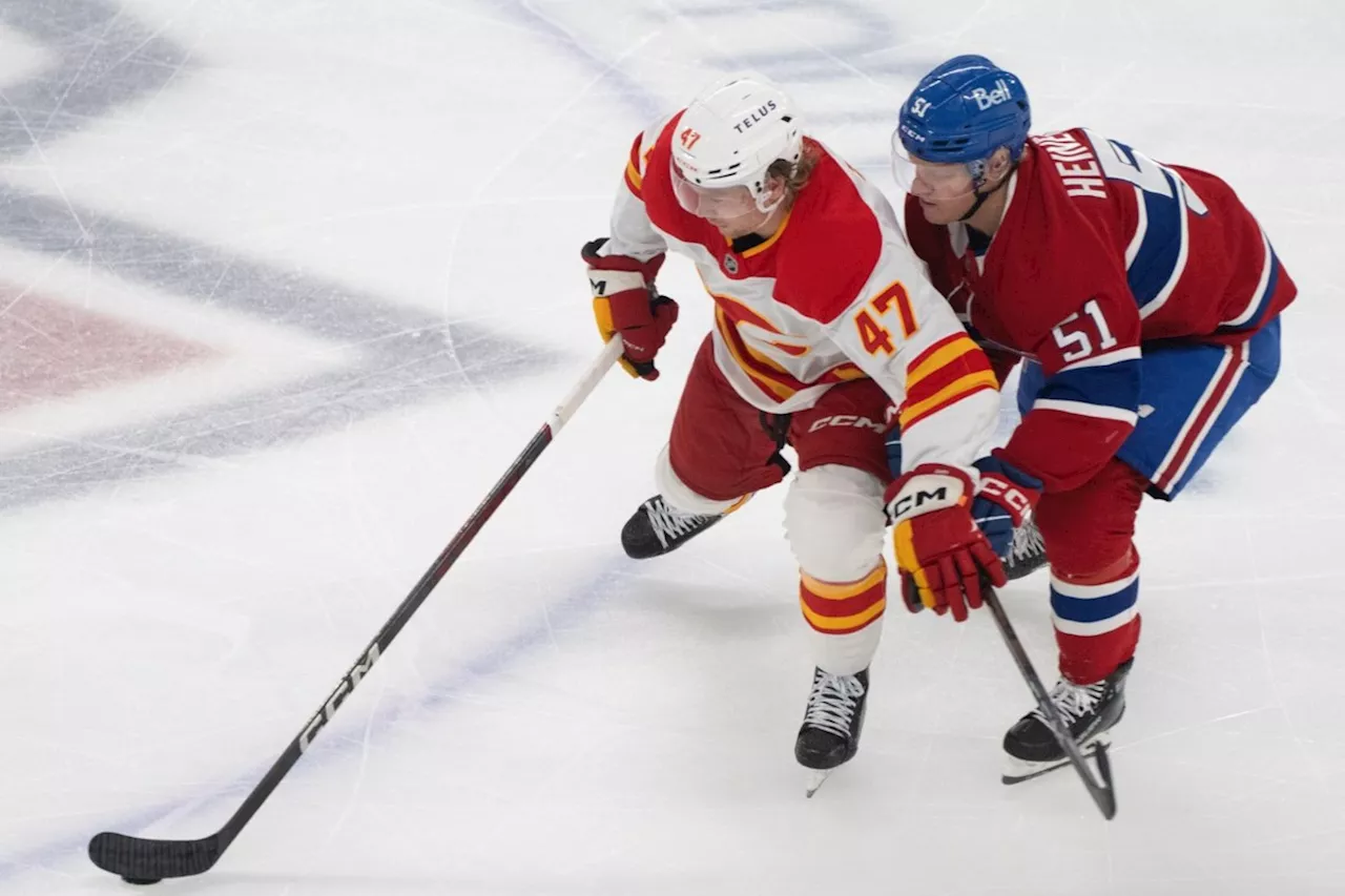 Coronato powers Flames to late comeback in 3-2 OT win over Canadiens