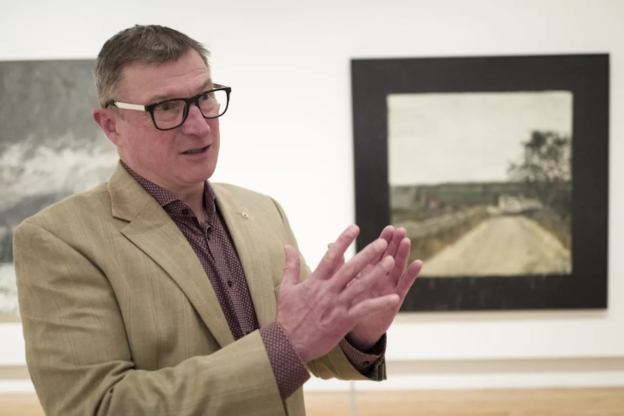 'No happy paintings': Dozens of art works by Canadian war artist at Calgary exhibit