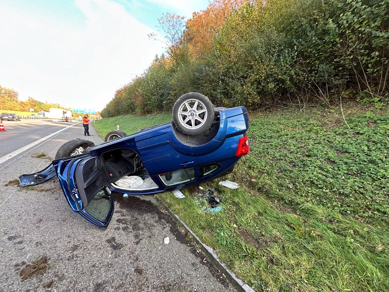 Tragödie bei Birmenstorf AG / A1: 81-Jähriger stirbt nach schwerem Unfall