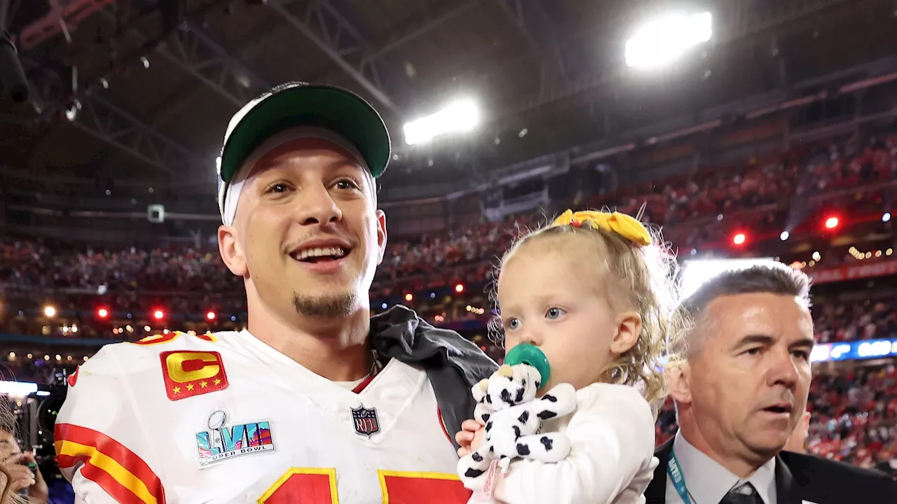 Patrick Mahomes' Tochter beschwert sich über Papas Gegner