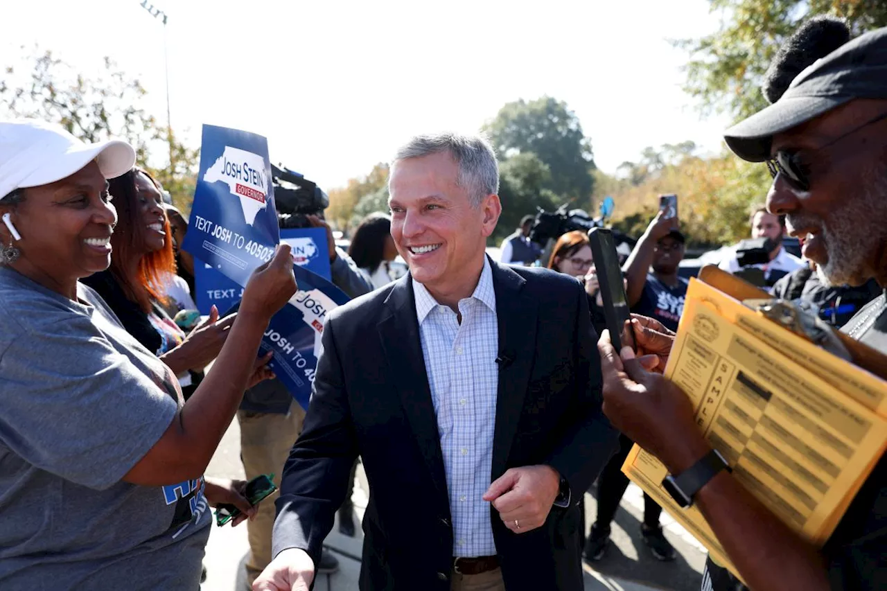 Democrat Stein wins North Carolina governor’s race