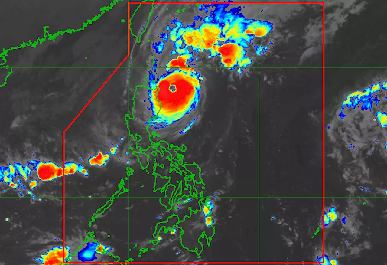 Typhoon Marce prompts Signal No. 4 in northern Cagayan, northeastern Apayao