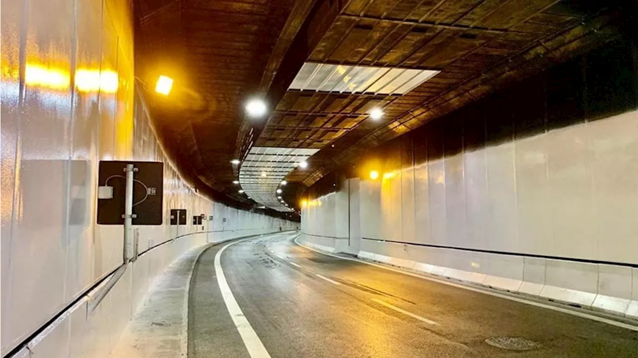 Incidente in galleria Giovanni XIII: chiuso il tunnel