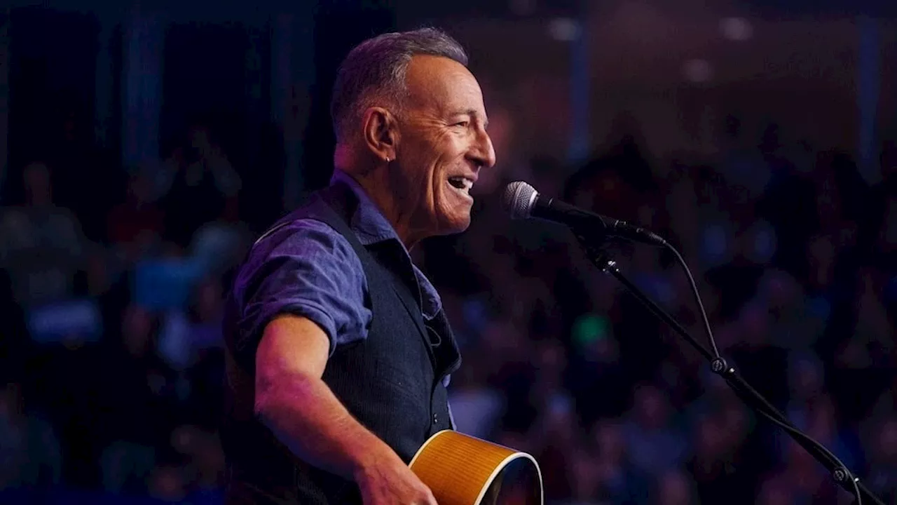 Bruce Springsteen bezoekt set van film over zichzelf