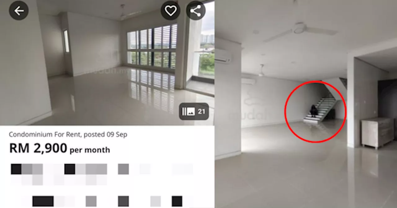 Survey Nak Cari Rumah Sewa, Lelaki Terkejut Lihat 'Kelibat' Dalam Gambar Iklan
