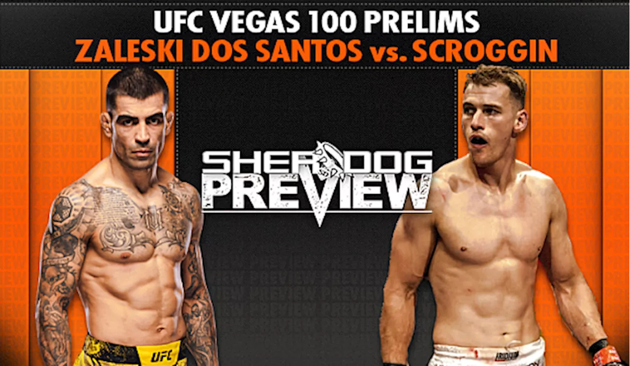 Preview: UFC Vegas 100 Prelims