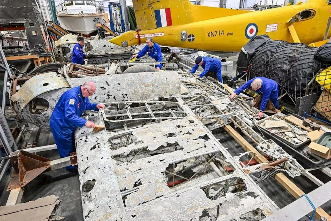 Rare Dornier wing section to go on display at the RAF Museum