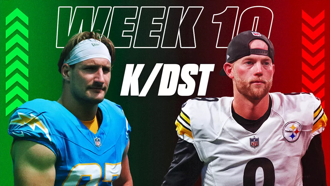 Start 'Em, Sit 'Em Kickers and Defenses For Fantasy Football Week 10