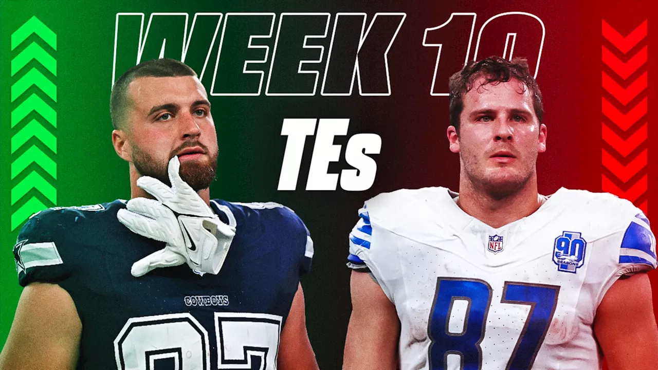 Start 'Em, Sit 'Em Tight Ends For Fantasy Football Week 10