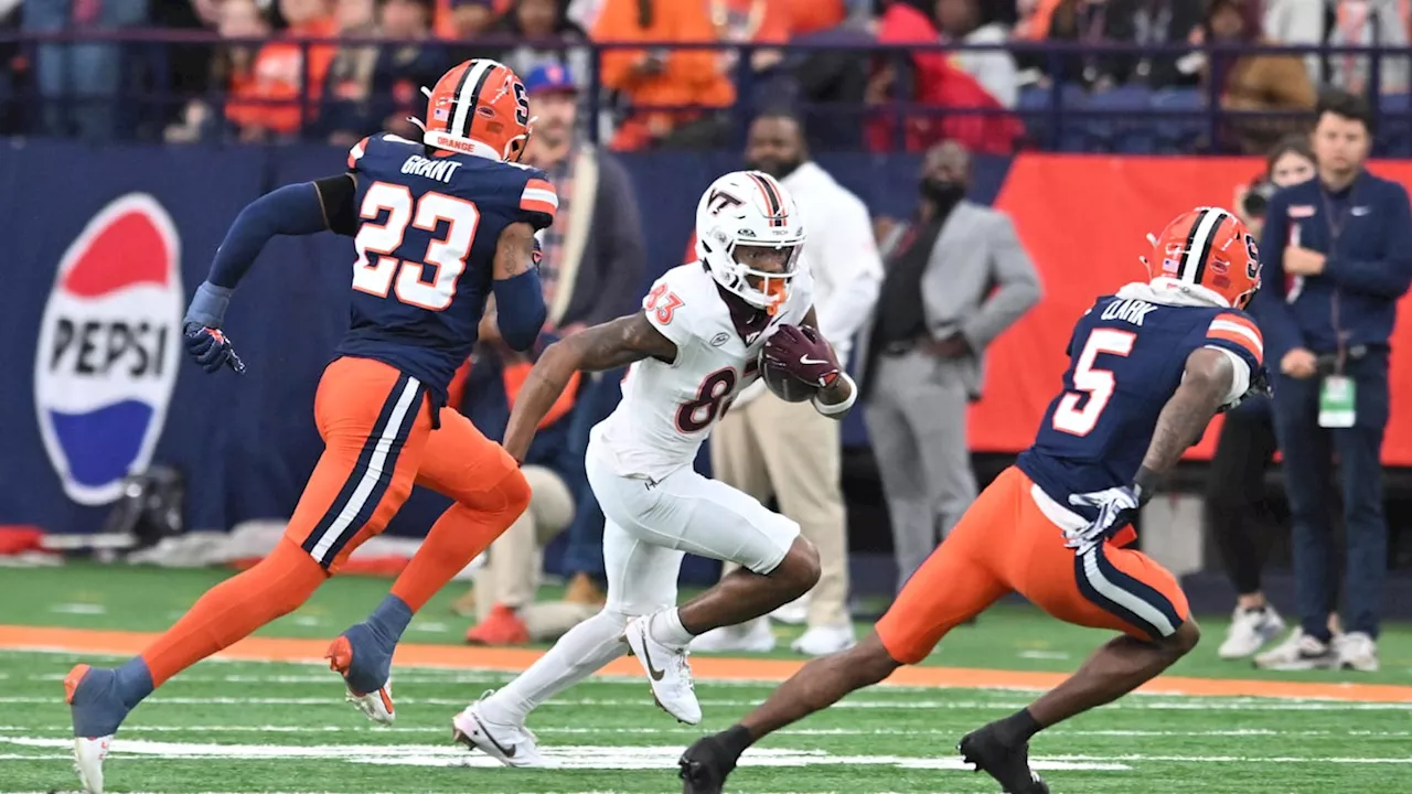 Virginia Tech Football Releases Depth Chart Ahead of Matchup Against No. 19 Clemson