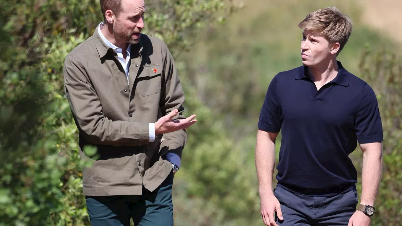 Robert Irwin joins Prince William in South Africa on climate-focused tour