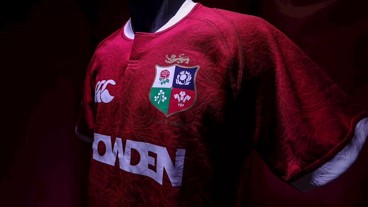 British and Irish Lions: New-look jersey revealed for 2025 tour of Australia live on Sky Sports