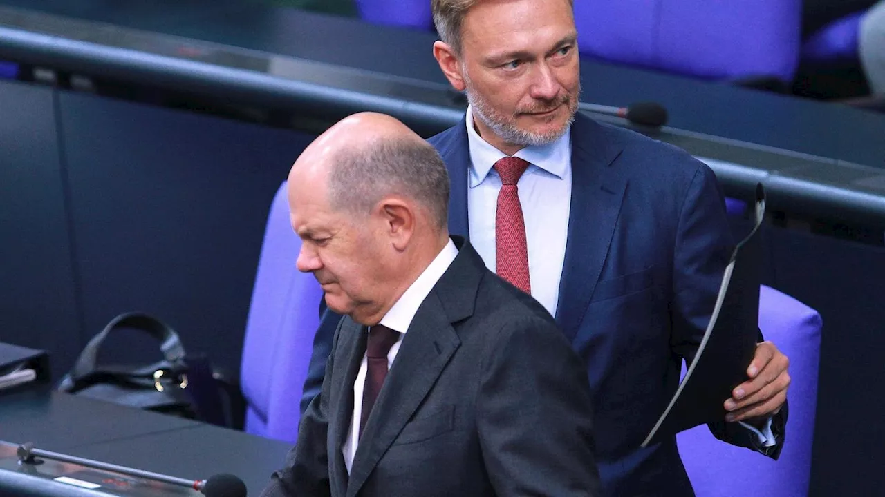 Ampel: Kanzler Scholz entlässt Finanzminister Lindner und tritt vor die Presse