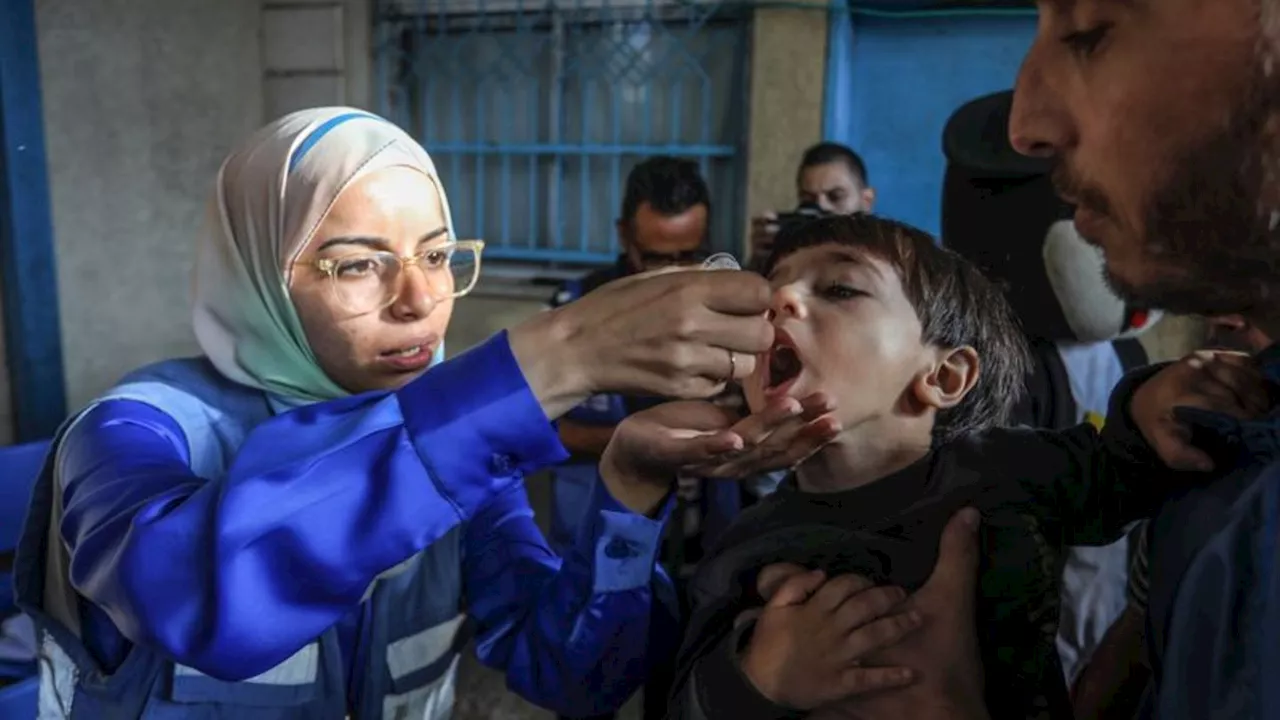 Kampf gegen Kinderlähmung: Polio-Impfkampagne im Gazastreifen abgeschlossen