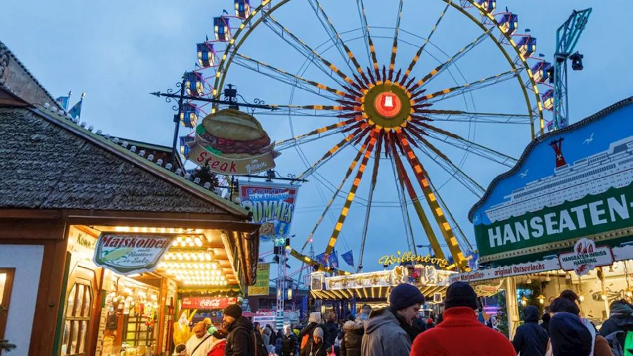 Volksfest: Hamburger Winterdom startet mit neuen Attraktionen