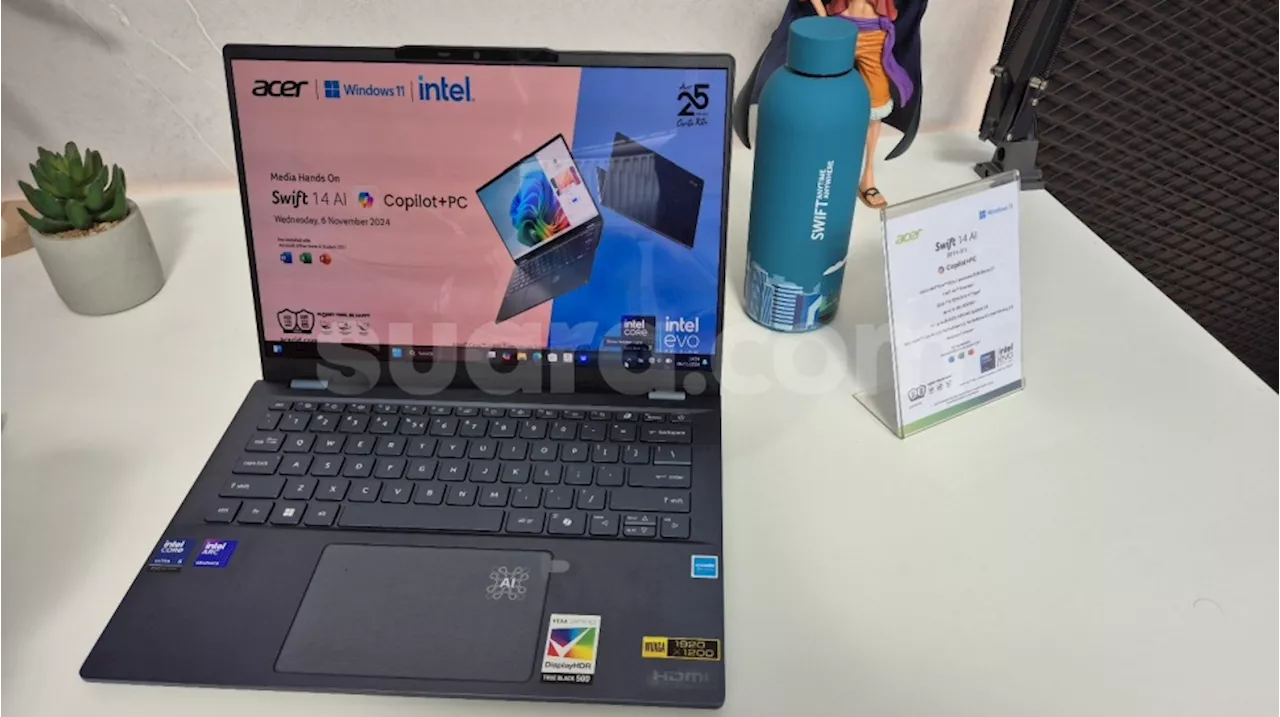 Acer Rilis Swift 14 AI, Copilot+ PC, Harga Mulai Rp18 Jutaan, Ini Spesifikasinya