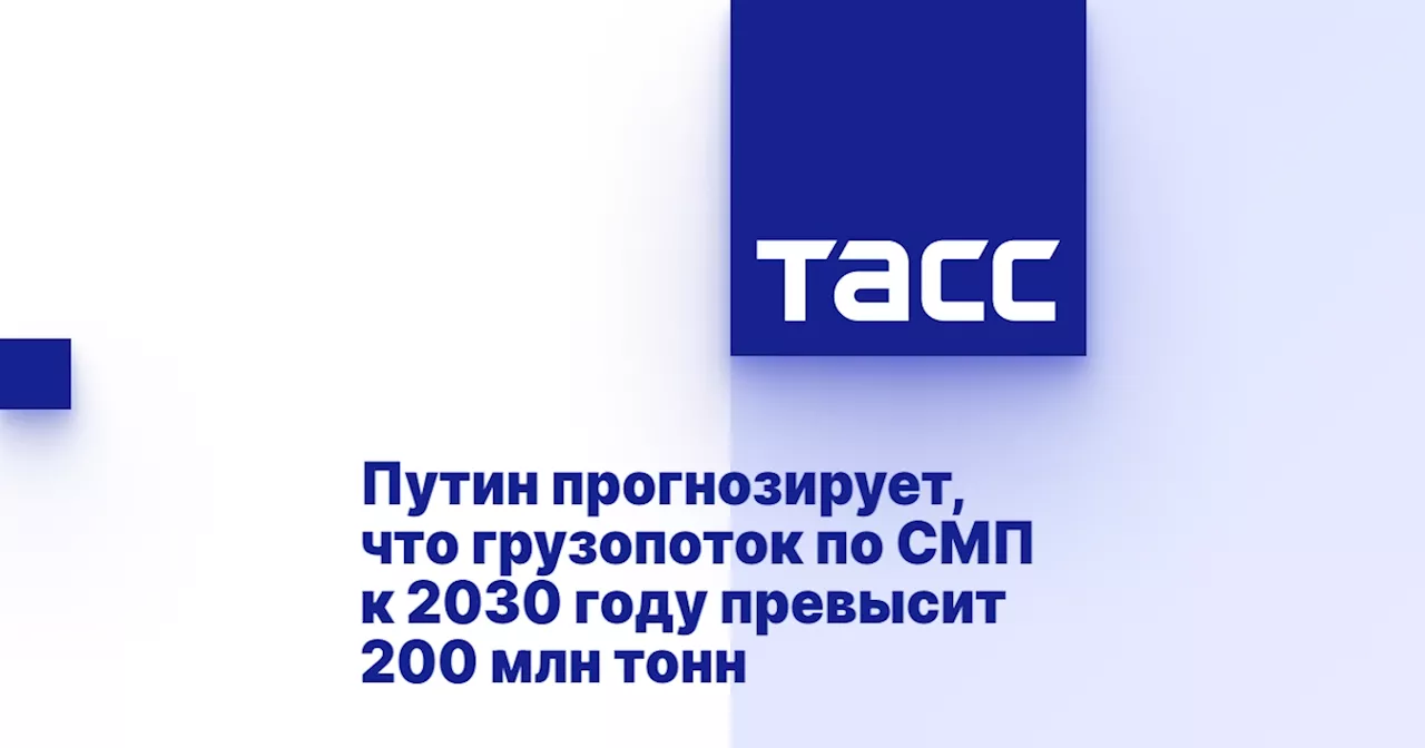 Путин прогнозирует, что грузопоток по СМП к 2030 году превысит 200 млн тонн