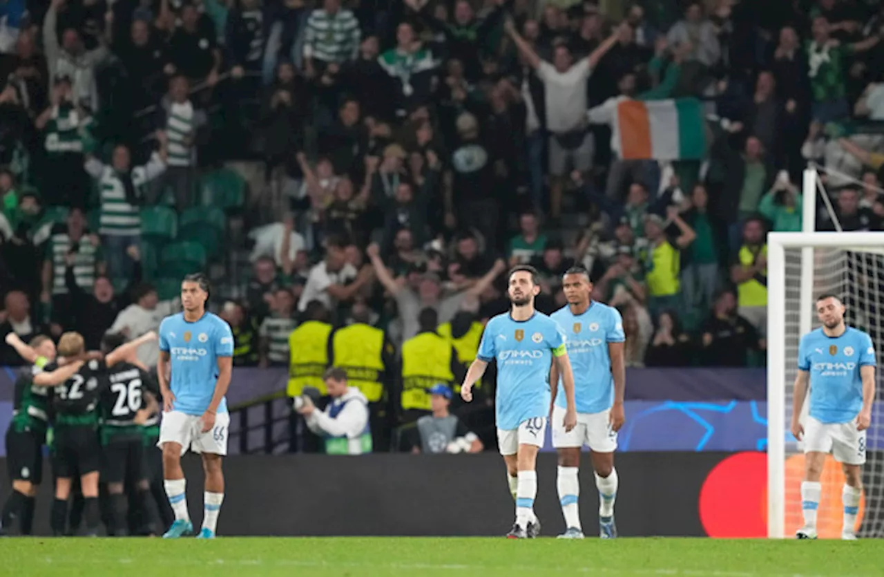 Manchester City ‘in a dark place’ after thrashing by Amorim's Sporting Lisbon