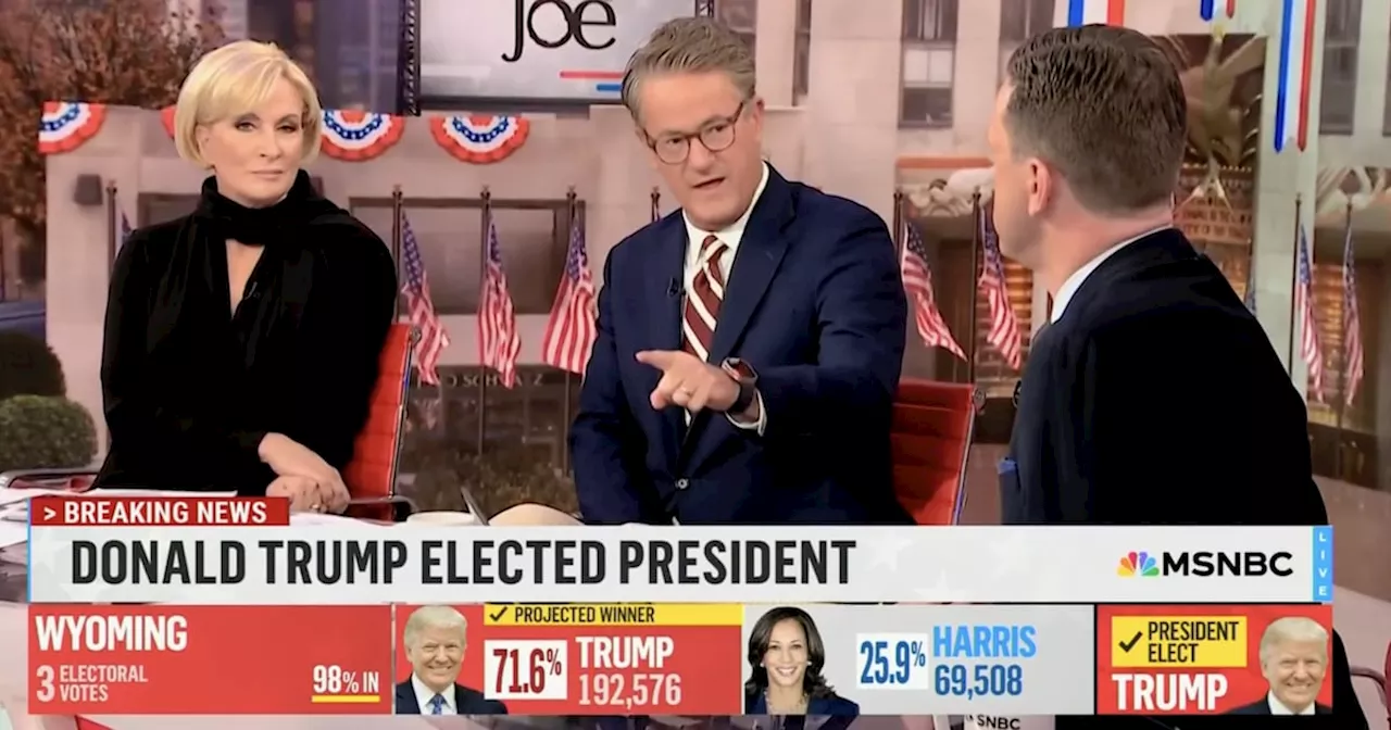 ‘Morning Joe’ Blown Away by Election Results: ‘Trump Knows Our Country Better Than We Do’