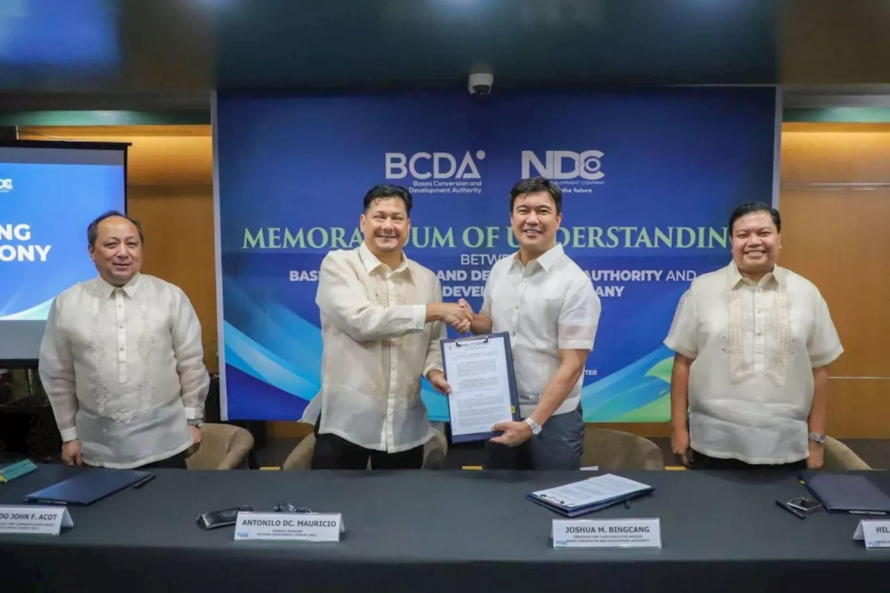 BCDA, NDC ink partnership for devt of New Clark City