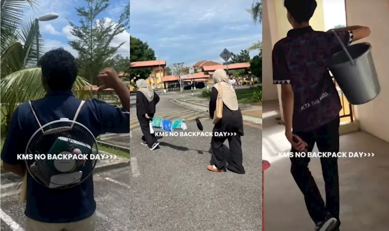 [Video] Anjur Hari Tanpa Beg, Kreativiti Pelajar Matrikulasi Buat Ramai Terpegun