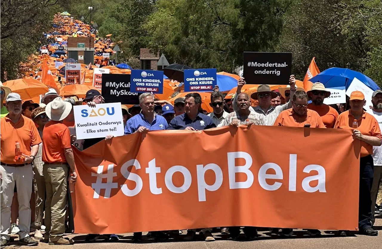 ANC calls on Ramaphosa to implement Bela Act after DA, AfriForum march