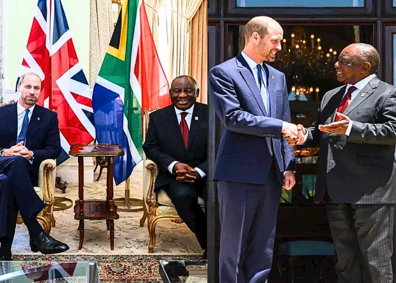 Prince William and President Ramaphosa unite for climate action