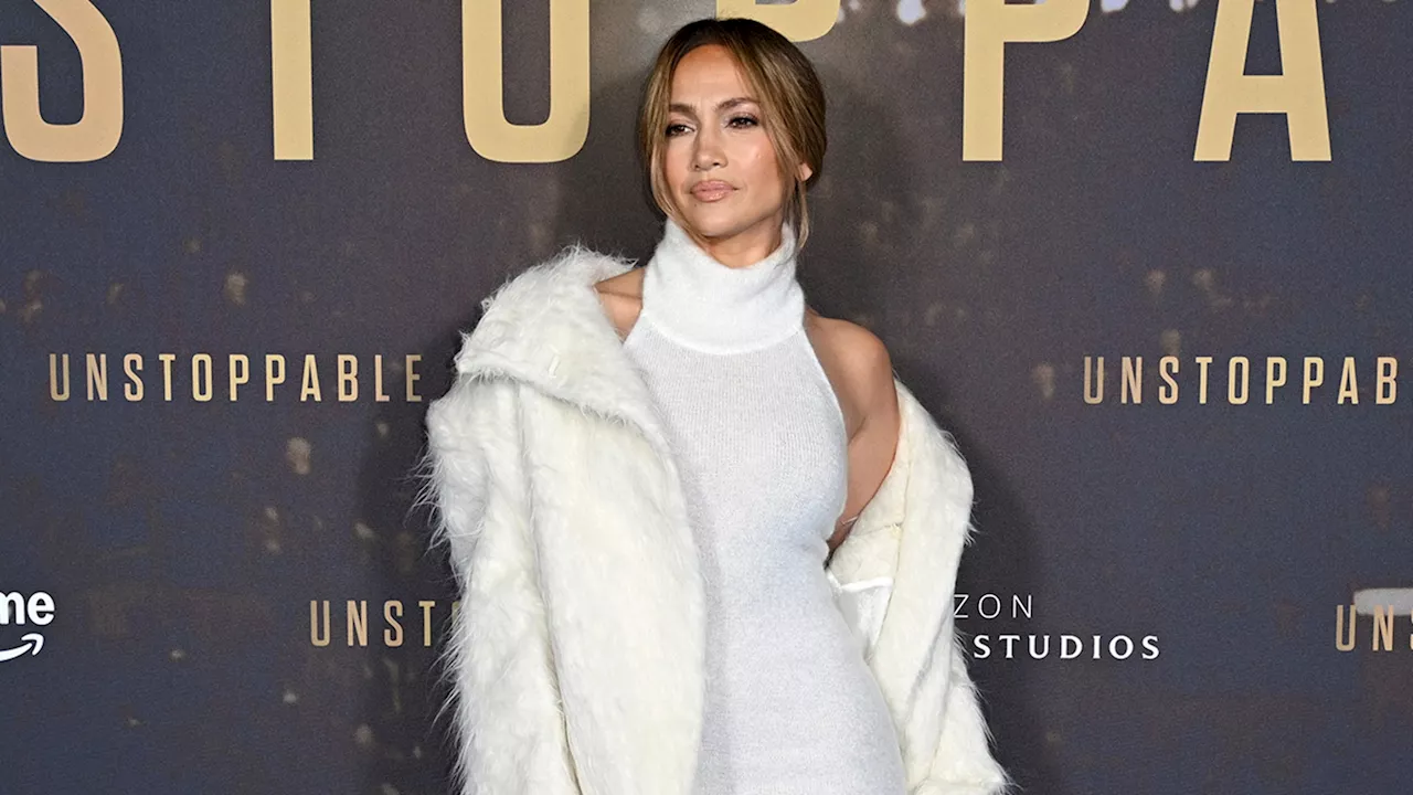 Jennifer Lopez Wears White-Hot Dress to Premiere Amid Ben Affleck Divorce