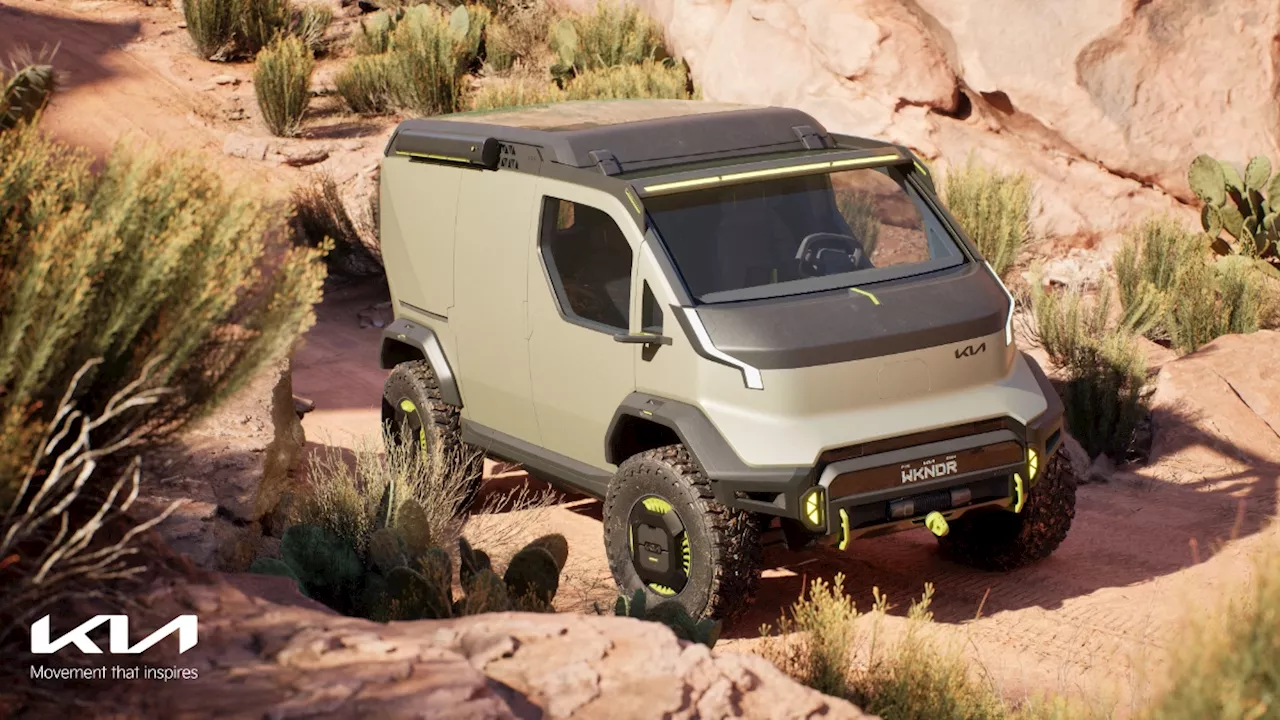 SEMA 2024: Kia showcases a new off-roading EV concept called the PV5 WKNDR