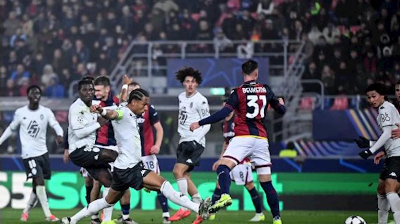 Bologna come Atalanta, un solo punto nelle prime quattro partite di Champions League