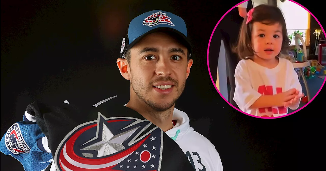 Johnny Gaudreau’s 2-Year-Old Daughter Shows Off Dance Moves