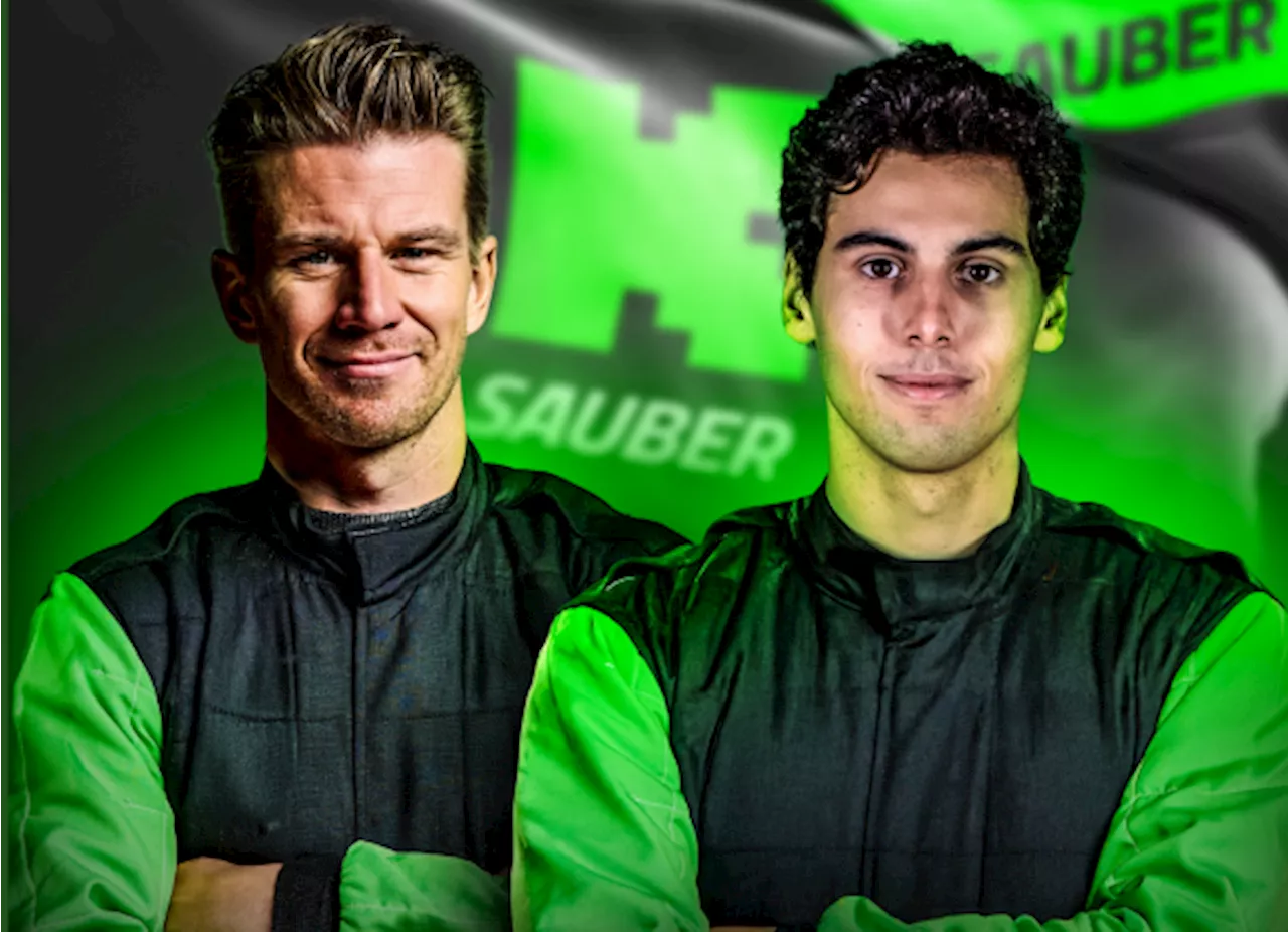 El joven Gabriel Bortoleto y Niko Hulkenberg tomarán los asientos de Sauber en 2025