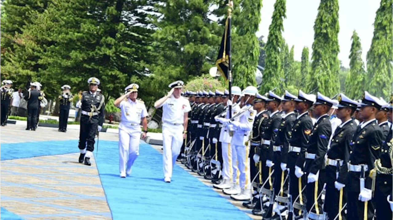 KSAL Muhammad Ali Kedatangan Panglima AL Kanada, Bahas Kerjasama Pendidikan hingga Latihan Perang