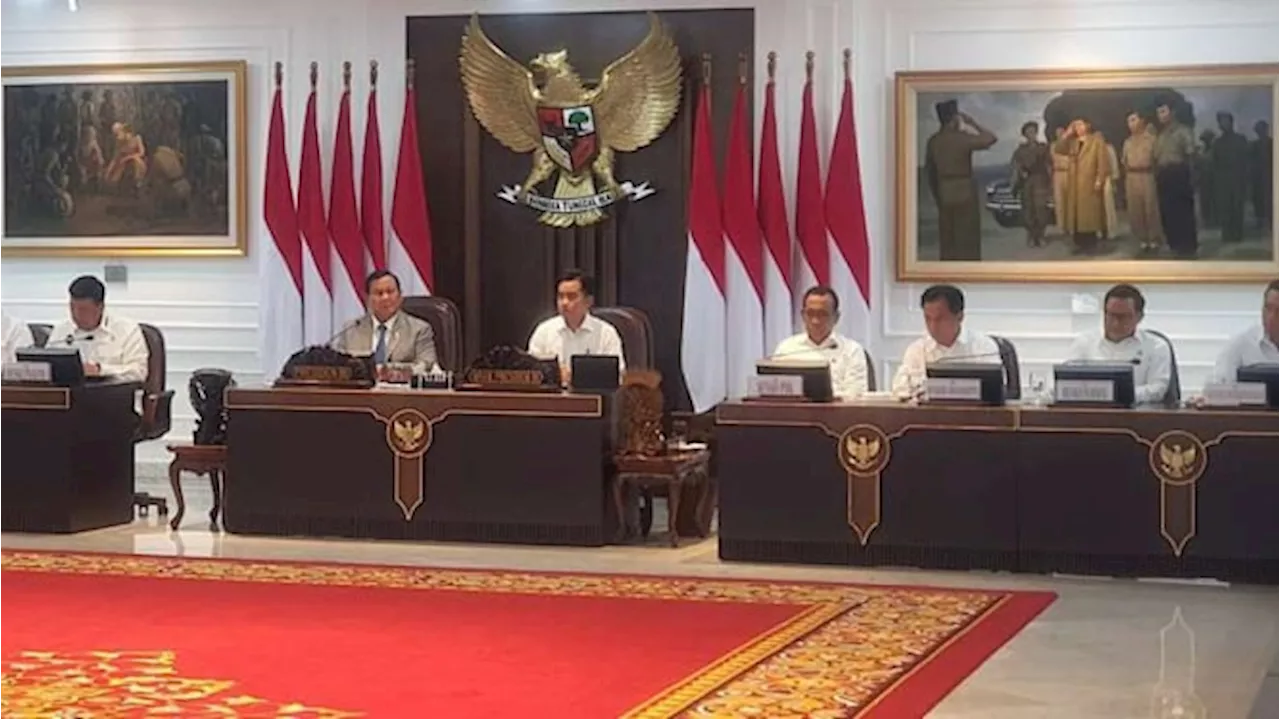 Sebelum Kunjungan ke Luar Negeri, Prabowo Gelar Sidang Kabinet Paripurna