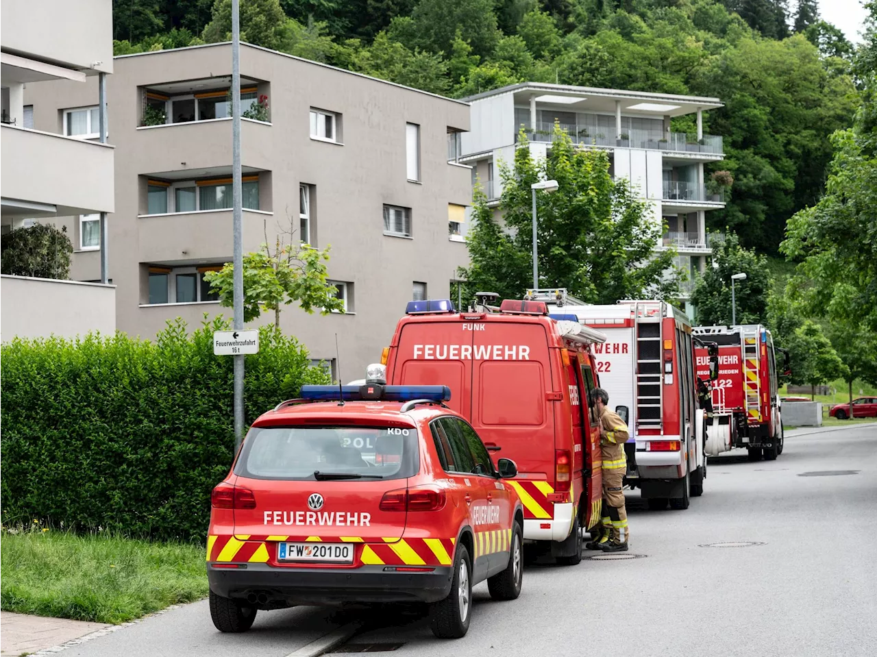 Kellerbrand in Bregenzer Oberstadt