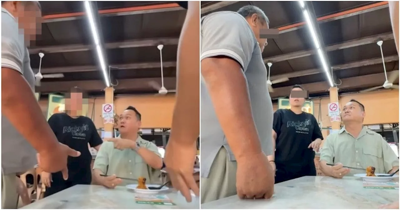 M'sian Dato' Gets into Fight with Food Vendor After Jokingly Saying He'll Cook The CKT Himself If It's Not Good