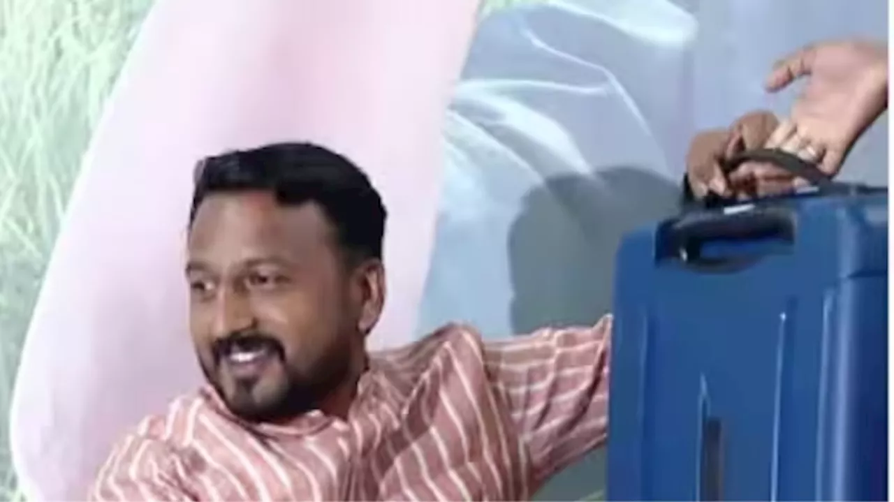 Rahul Mamkootathil: പണമെന്ന് തെളിയിച്ചാൽ പ്രചരണം നിർത്തും; നീല ട്രോളിബാഗുമായി രാഹുൽ