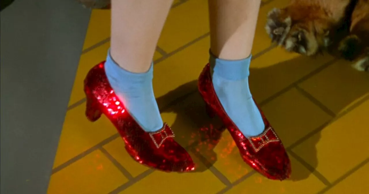 Ruby slippers from 'The Wizard of Oz' up for auction 20 years after being stolen