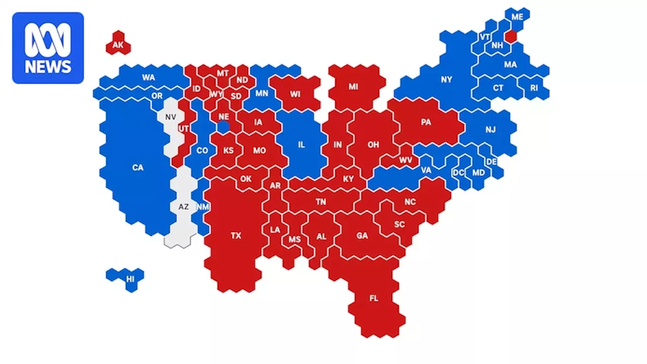 Donald Trump's 'beautiful' election map is back Electoral College