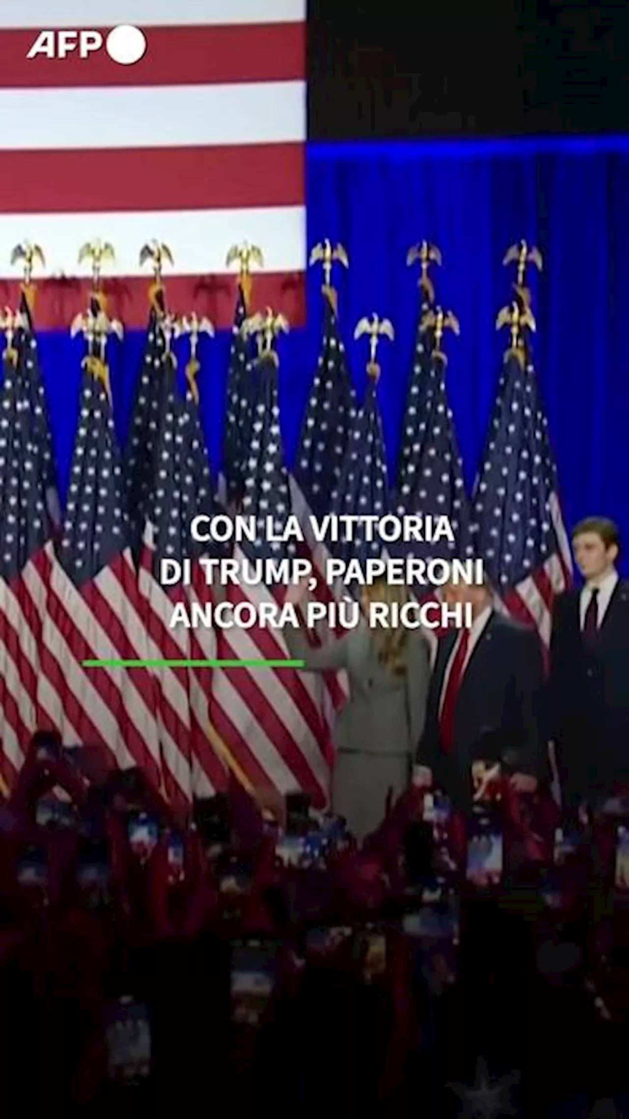 Con la vittoria di Trump, i Paperoni ancora piu' ricchi