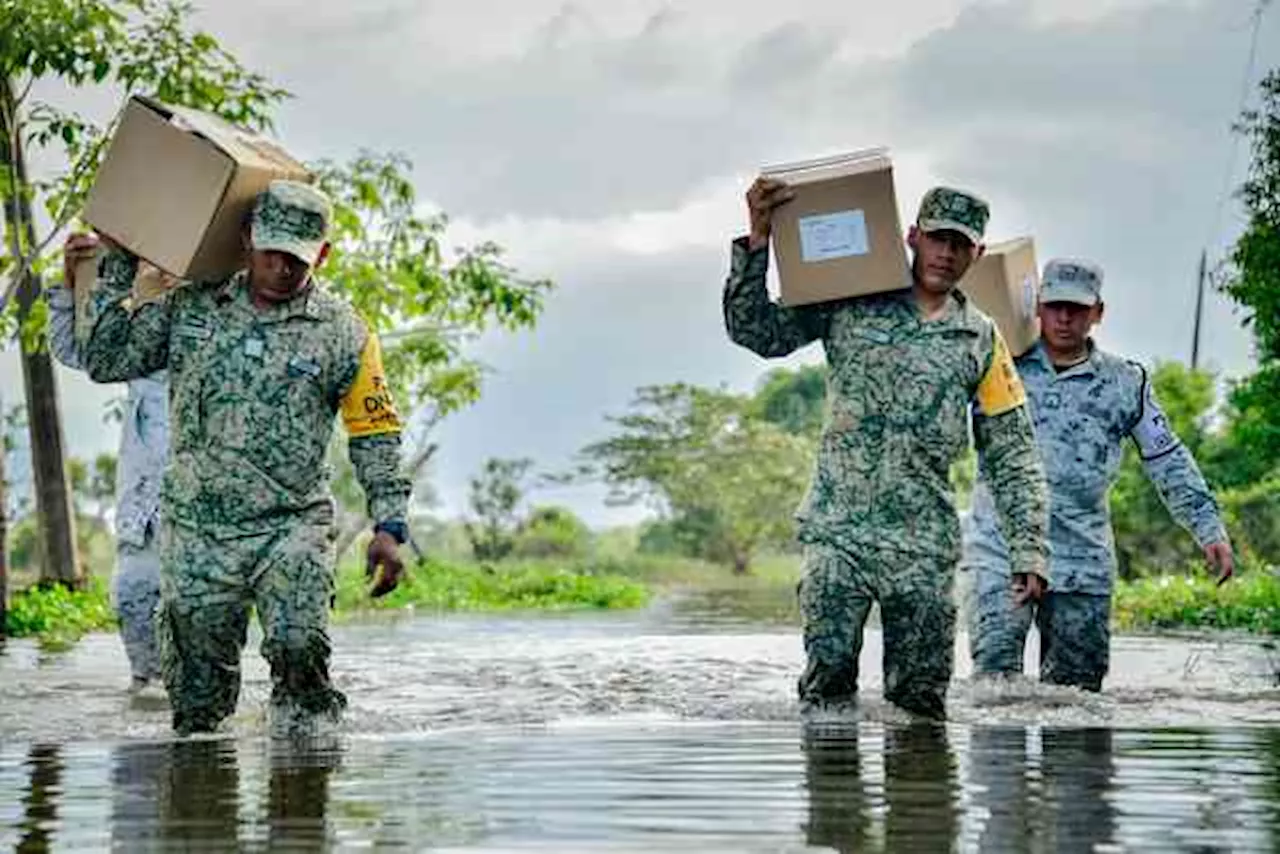 Garantizan atención a zonas de Veracruz afectadas por inundaciones