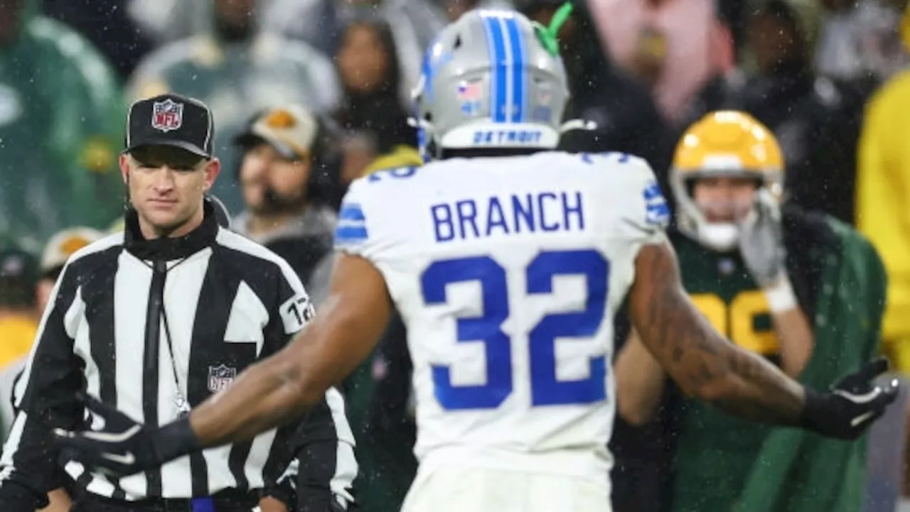 Detroit Lions’ Brian Branch apologizes for flipping off Lambeau Field crowd