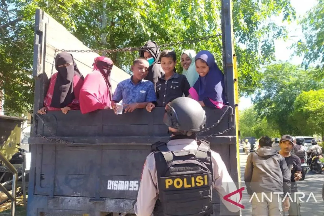 Polisi: Pelimpahan 152 imigran Rohingya ke Banda Aceh tanpa koordinasi