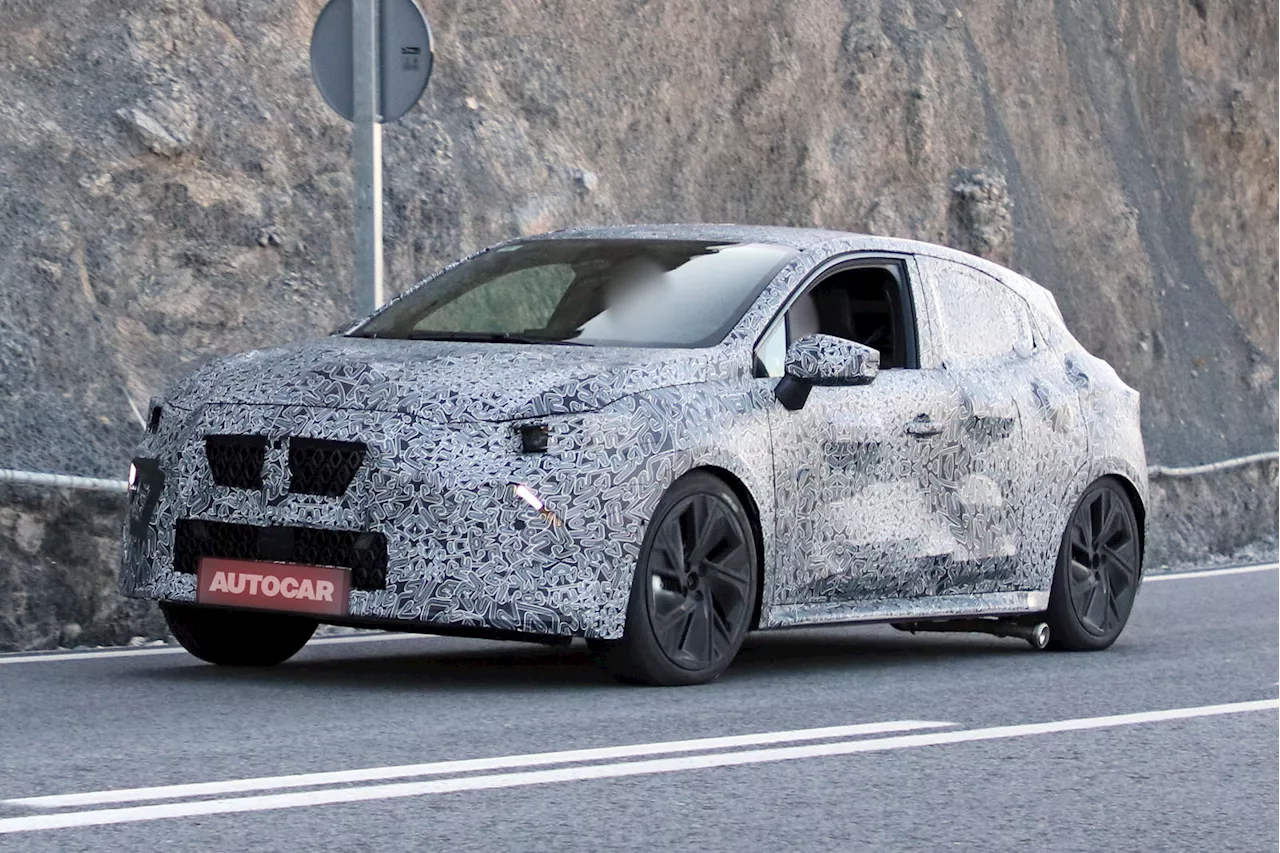 First pictures of next-generation Renault Clio hybrid