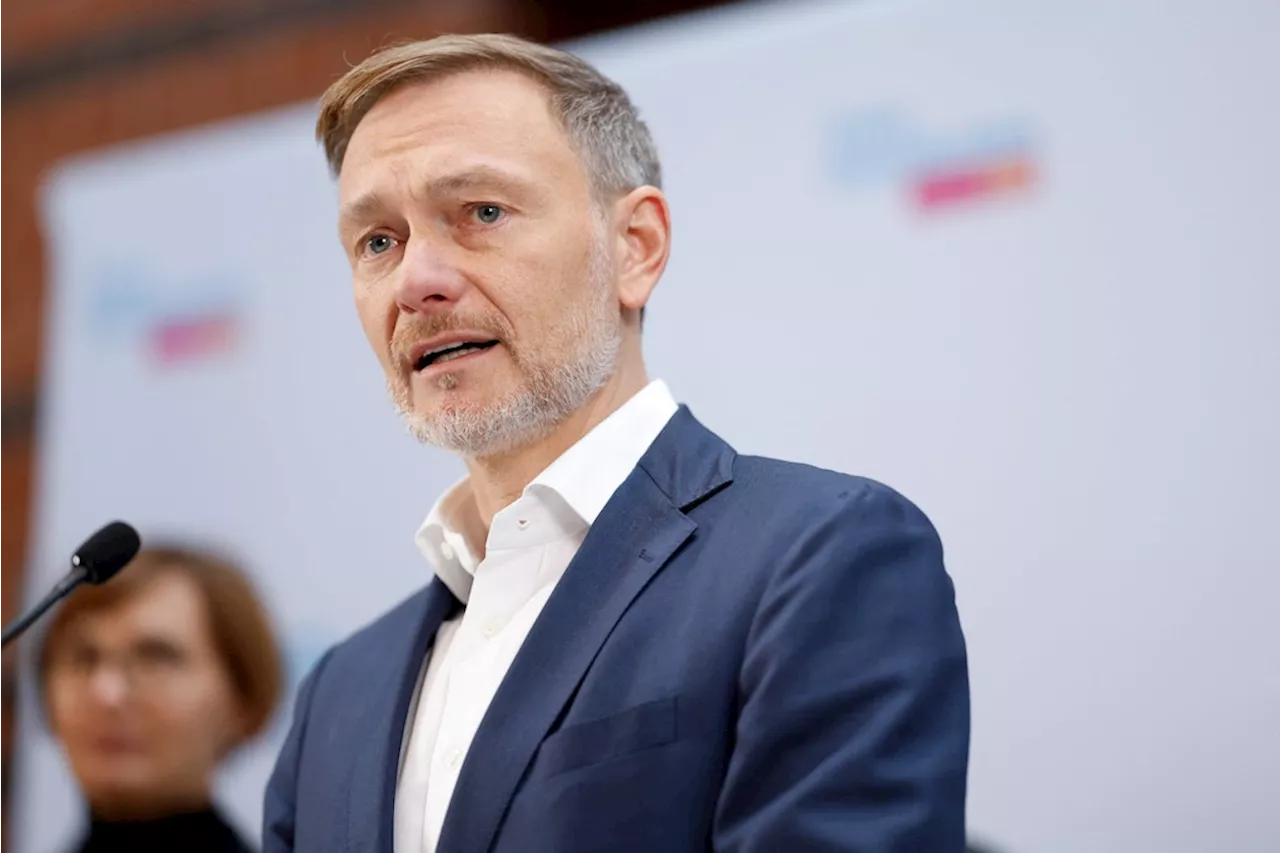 Christian Lindner: Ich wollte Taurus in die Ukraine schicken, kein Geld