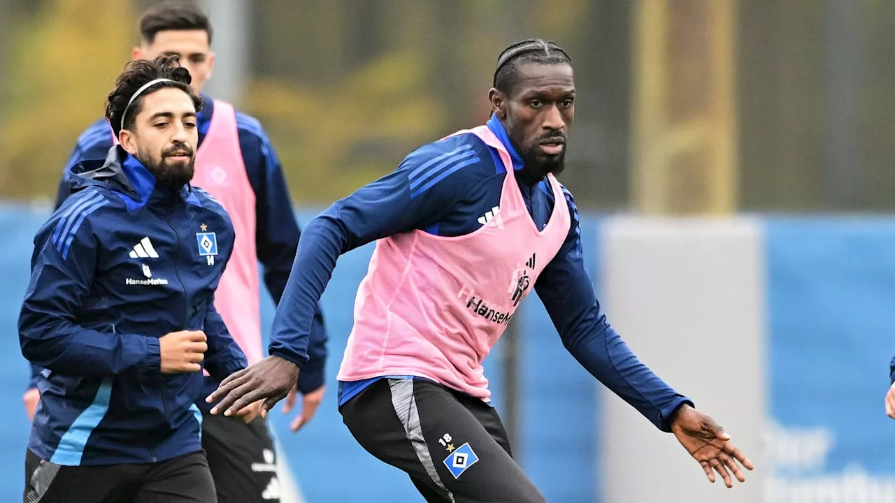 HSV: Alarm-Signal für Jatta! Bitterer Moment im Training