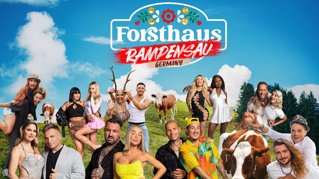 Diese neun Teams treten bei „Forsthaus Rampensau“ 2024 gegeneinander an