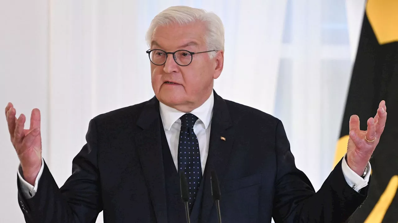 Steinmeier zu Ampel-Aus: „Nicht die Zeit für Taktik und Scharmützel”