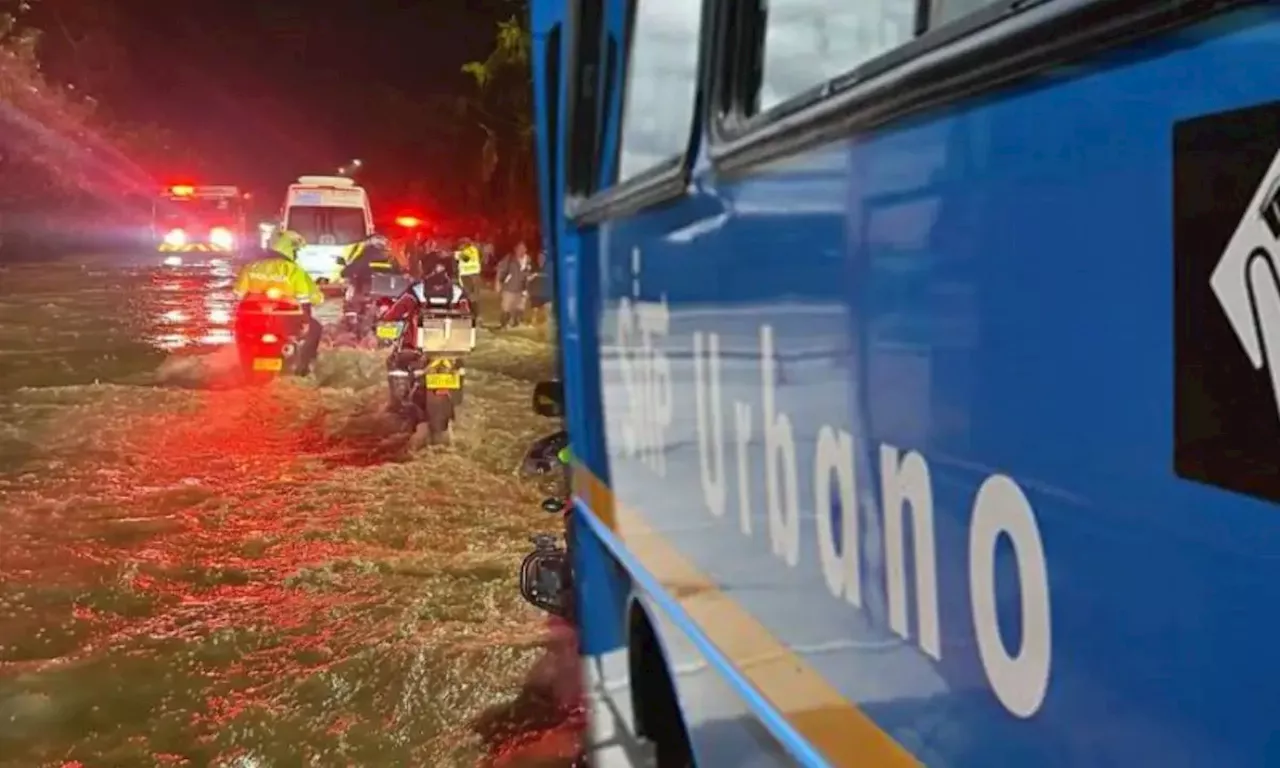 Estas son las rutas del SITP con desvíos por inundaciones en el norte de Bogotá